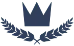 icon showing a crown inside a laurel wreath representing hackathon award